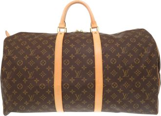 Louis Vuitton Brown Monogram Monogram Boston Bag (Pre-Owned)