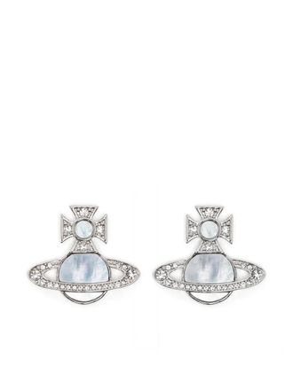 Vivienne Westwood Orb-motif stud earrings - Argento