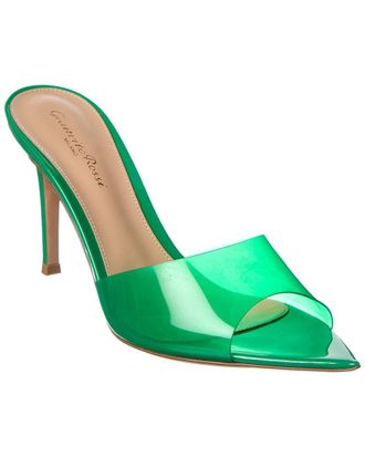 Gianvito Rossi Elle Leather & Vinyl Sandal
