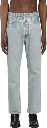 Maison Margiela Taped Straight Leg Jeans