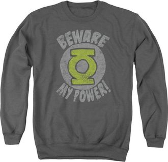 Gildan Green Lantern Beware Adult Crewneck Sweatshirt