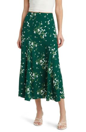 Reformation Bryson Floral Print Skirt in Italia at Nordstrom, Size 6