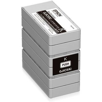 Epson Cartucho De Tinta Original Epson Gjic5k Negro