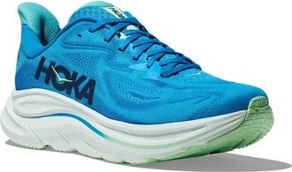 Hoka One One Mens Hoka One One Clifton 10 1162030-HSK Skyward Blue Road Running Shoes TF9341