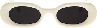 Off-white Occhiali da sole Amalfi bianco sporco