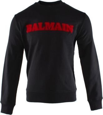 Balmain Sweatshirts, male, Blue, Size: XS Paris Sweater