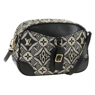 Louis Vuitton Pre-owned Cross Body Bags, female, Multicolor, Size: ONE SIZE Pre-owned Vintage Monogram Denim Canvas Shoulder Bag
