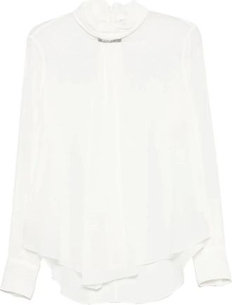 Brunello Cucinelli Mujer, Blusas y Camisas, Blanco, Talla: M