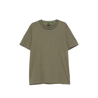 HUGO BOSS Logo-print Crew-neck T-shirt