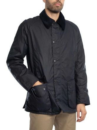 Barbour Parkas - Men - Ashby Navy Blue Parka for men - M
