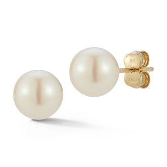 Ember Fine Jewelry 14K Gold 7MM Pearl Studs