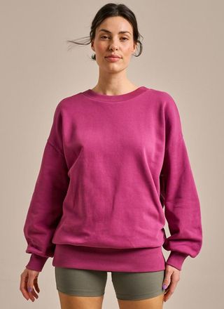 BAM Longline Pleated Back Sweatshirt - X-Small