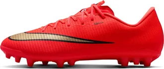 Nike Mens Mercurial Vapor 17 Academy Artificial-Grass Low-Top Soccer Cleats in Red | IM5847-600