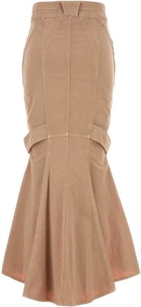 Blumarine Rosa Exterior: Cotton Gonne Skirt