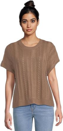 Splendid Raelynn Sweater Womens Sweater Cedar Brown : XL (Womens 14-16), Acrylic/Cashmere/Cotton