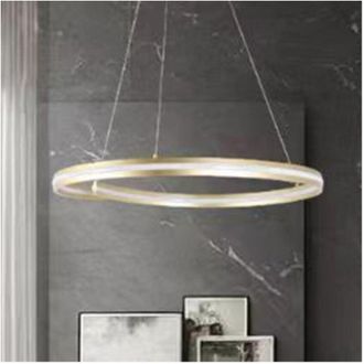 Trade Shop Trade Shop - Telea Led Modern To Semicerchio 100w To Sospension Luce 4000k 70cm Oro 33450