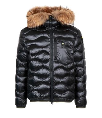 Blauer M&auml;ntel Schwarz