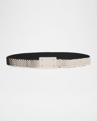 Isabel Marant Heria Scale-Effect Metal Belt