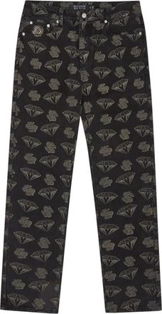 Billionaire Boys Club Diamanten & Dollars Denim Broek - Heren - Regular Fit Jeans - Zwart - W34 - Denim - Jeans