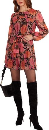 Minkpink Yvaine Long Sleeve Mini Dress