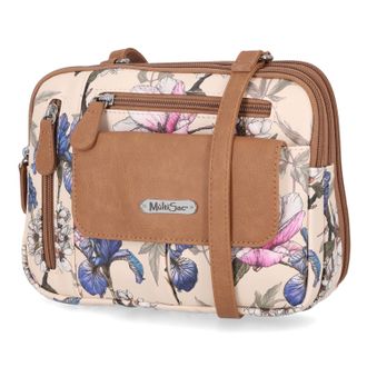 MultiSac Zippy Triple Compartment Crossbody Bag
