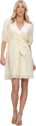 Freebird by Steven Kleedjes, Dames, Beige, M, Leer, Dita Dress