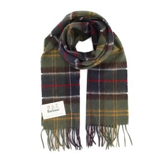 Barbour Winter Scarves, male, Multicolor, Size: ONE SIZE Wool Cashmere Tartan Scarf