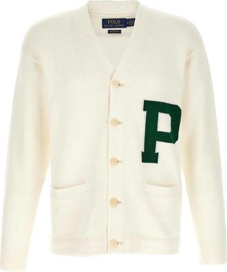 Polo Ralph Lauren Letter intarsia cardigan