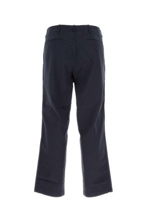 Nanam&iacute;ca Mens Wide Chino Navy Polyester Cotton