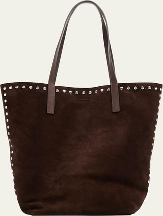 Loeffler Randall Walker Studded Suede Tote Bag