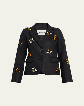 Libertine - Libertine Buzz Off Linen Classic Jacket