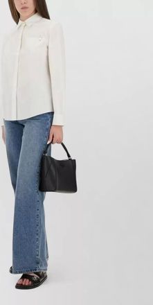 Tory Burch cotton poplin regular-fit shirt