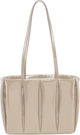 Themoir&egrave; Womens Kore Shiny Bag In Wheat