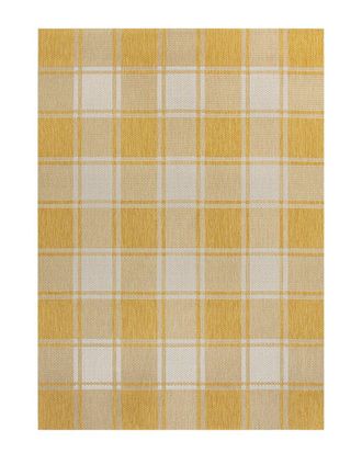Jonathan Y Designs Jonathan Y Sabine Traditional Farmhouse Bold Gingham Indoor/Outdoor Area Rug
