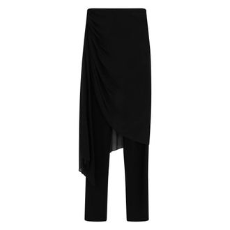 Giuseppe Di Morabito Dames, Broeken, Zwart, Maat: XS