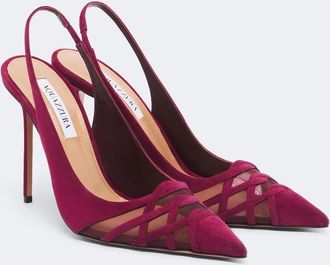 Aquazzura Salones destalonados Perfect Match de ante