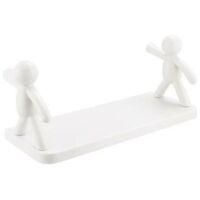 OEM Estante De Pared Para Ba&ntilde;o Con Forma Humana, Sin Perforaciones, Estante De Pared Para Cocina, Organizador De Almacenamiento Para Botellas De Vinagre Y