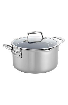 Zwilling Clad CFX 6-Quart Nonstick Dutch Oven in Stainless Steel at Nordstrom