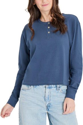 Life is good Long Sleeve Boxy Crusher T-Shirt