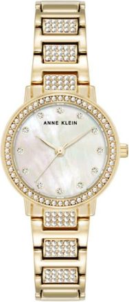 Anne Klein Classic White Dial Ladies Watch AK/5104MPGB
