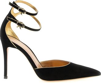 Gianvito Rossi Ivette Pumps - Dames - Pumps - Zwart - 39 EU - Su&egrave;de - Schoenen