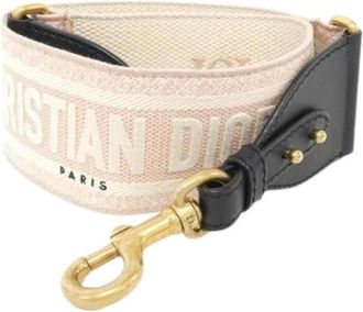 Dior Pre-owned Accessories, female, Pink, Size: ONE SIZE Pre-owned C.Dior Canvas Accessory
