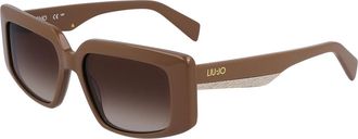 Liu Jo LJ791S 278 Womens Sunglasses Brown Size 54