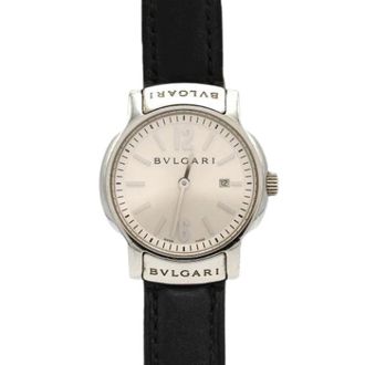 Bulgari Pre-owned Vintage Polshorloge - Dames - Vintage Horloges - Zwart - ONE Size - Vintage