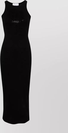 Blumarine sequin tank top midi dress