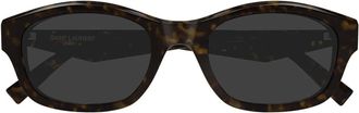 Saint Laurent SL M172 Zonnebril - Dames - Accessoires - Bruin - Maat: 53 MM