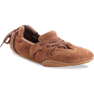 Acne Studios Bilaria Low Top Sneaker in Brown at Nordstrom, Size 7Us