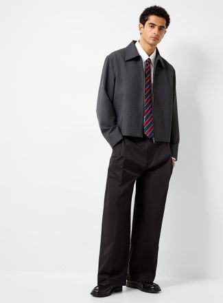 Le 31 Mens Belted pleated pant Imported from Seoul Loose fit