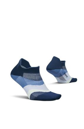 Feetures Elite Ultra Light Cushion Ankle Socks Sport Sock with Targeted Compression in Blue Wave at Nordstrom, Size X-Large