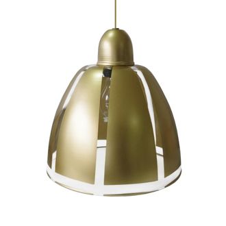 Tosel Suspensi&oacute;n vidrio oro D29 cm